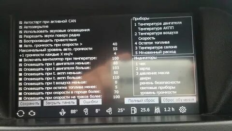 Приора коды ошибок панели