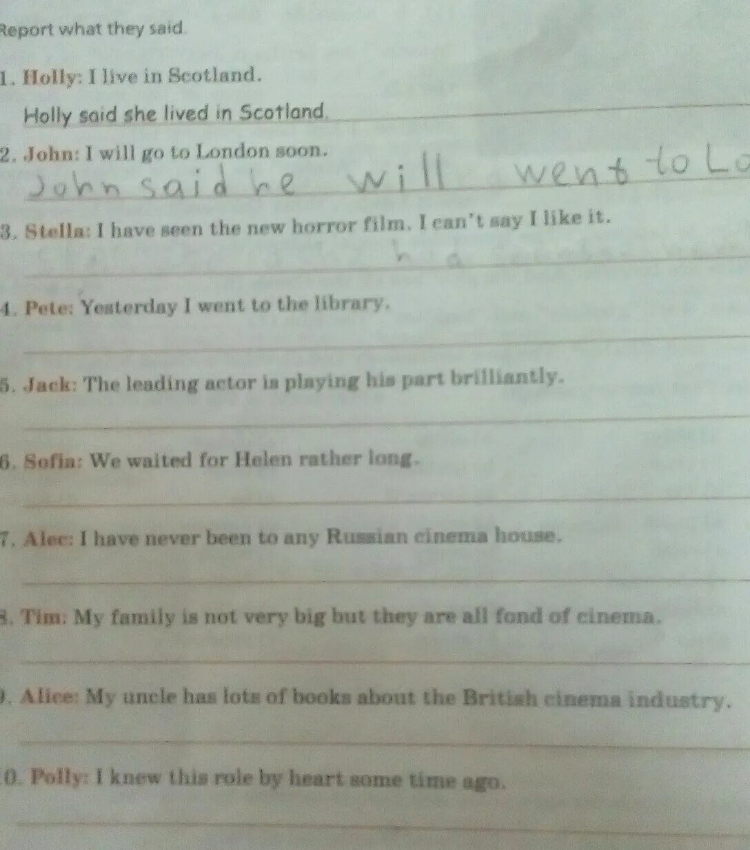 Report what they say. Report what they said or asked. Report what they said or asked гдз. Yesterday some pupils were discussing their coming visit to the Cinema. Report what they said. Alice. Report what he said