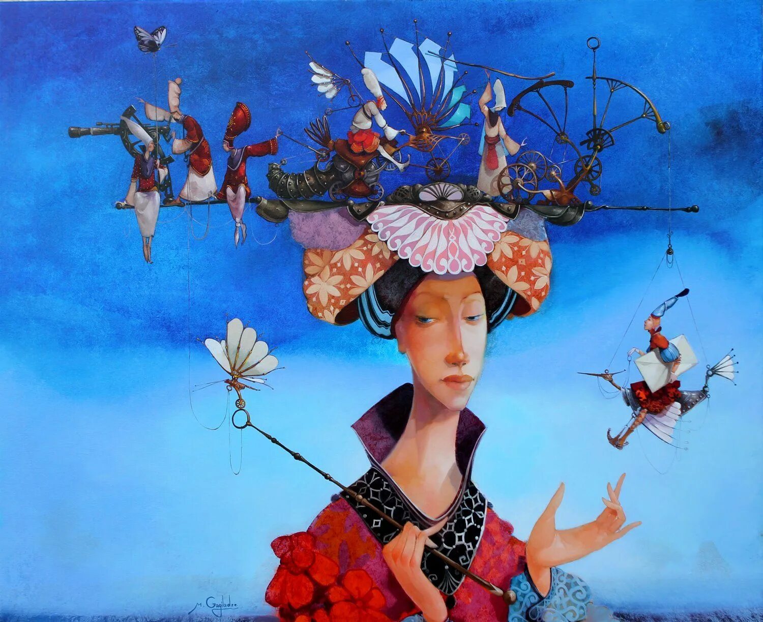 Merab amzoevi были бы. Художник merab gagiladze.