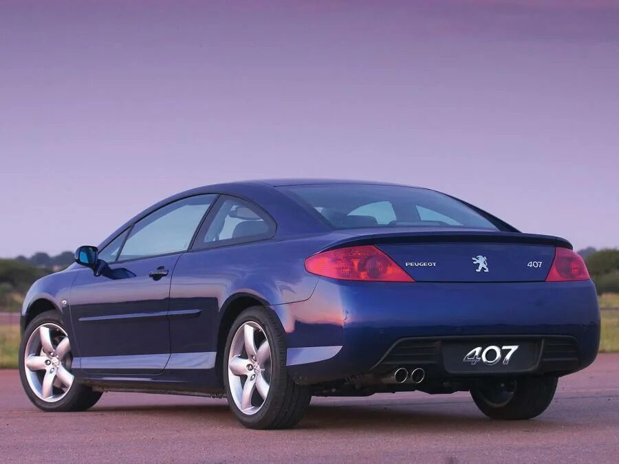 Обои на рабочий стол автомобили Peugeot 407 Coupe - 2007