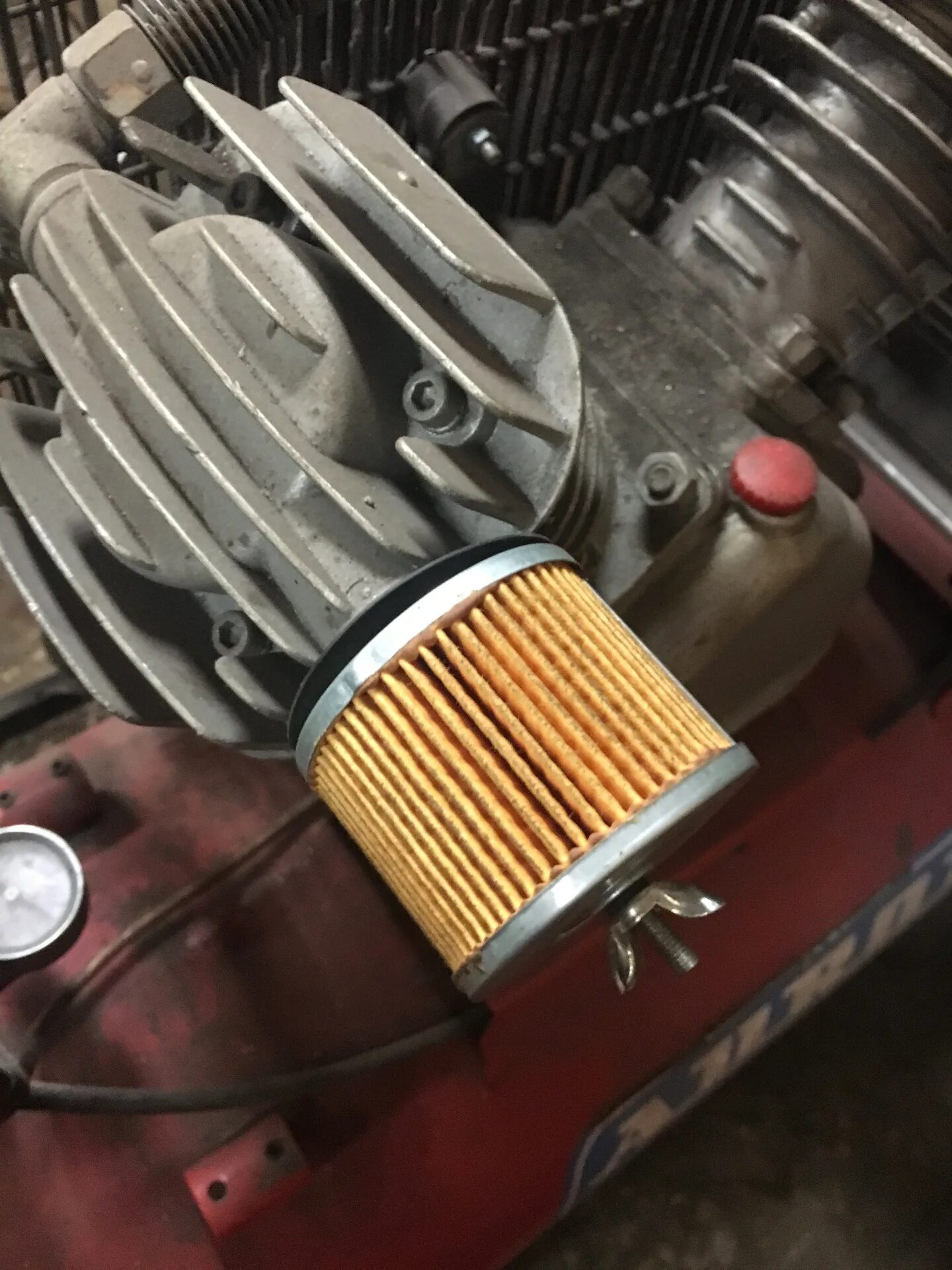 Compressor filter