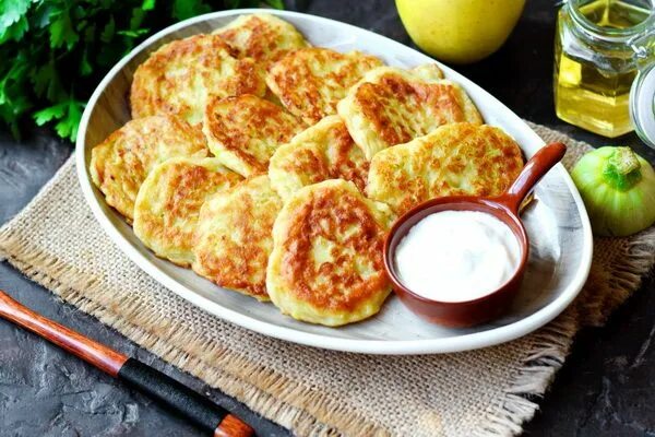 Пп оладьи из кабачков - CoffeePapa.ru