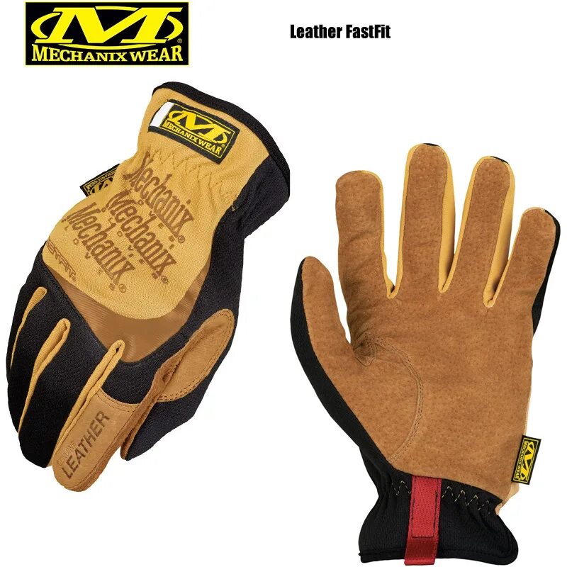 Перчатки Mechanix Leather FASTFIT. Mechanix m-Pact Framer Leather.