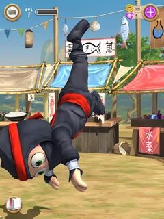Clumsy ninja