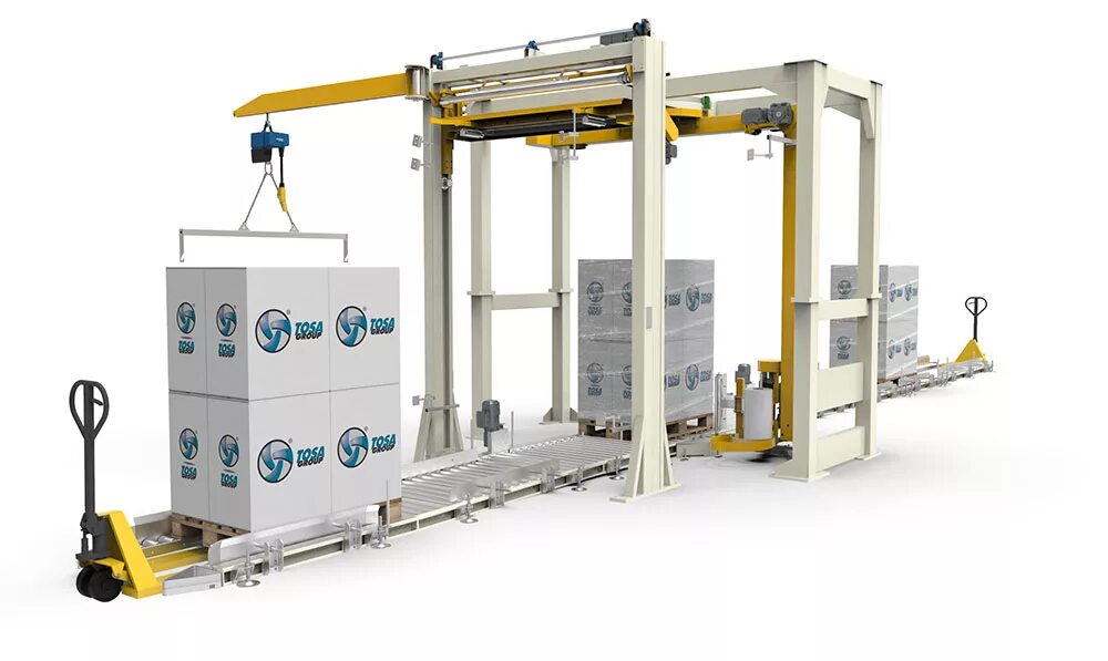 Система упак. SPG Packaging Systems GMBH. Van riet material handling System g401562. Unp100 Tasima. Rod handling System Boomer Rod adding System (ras) 6000.