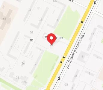 Демократическая самара на карте