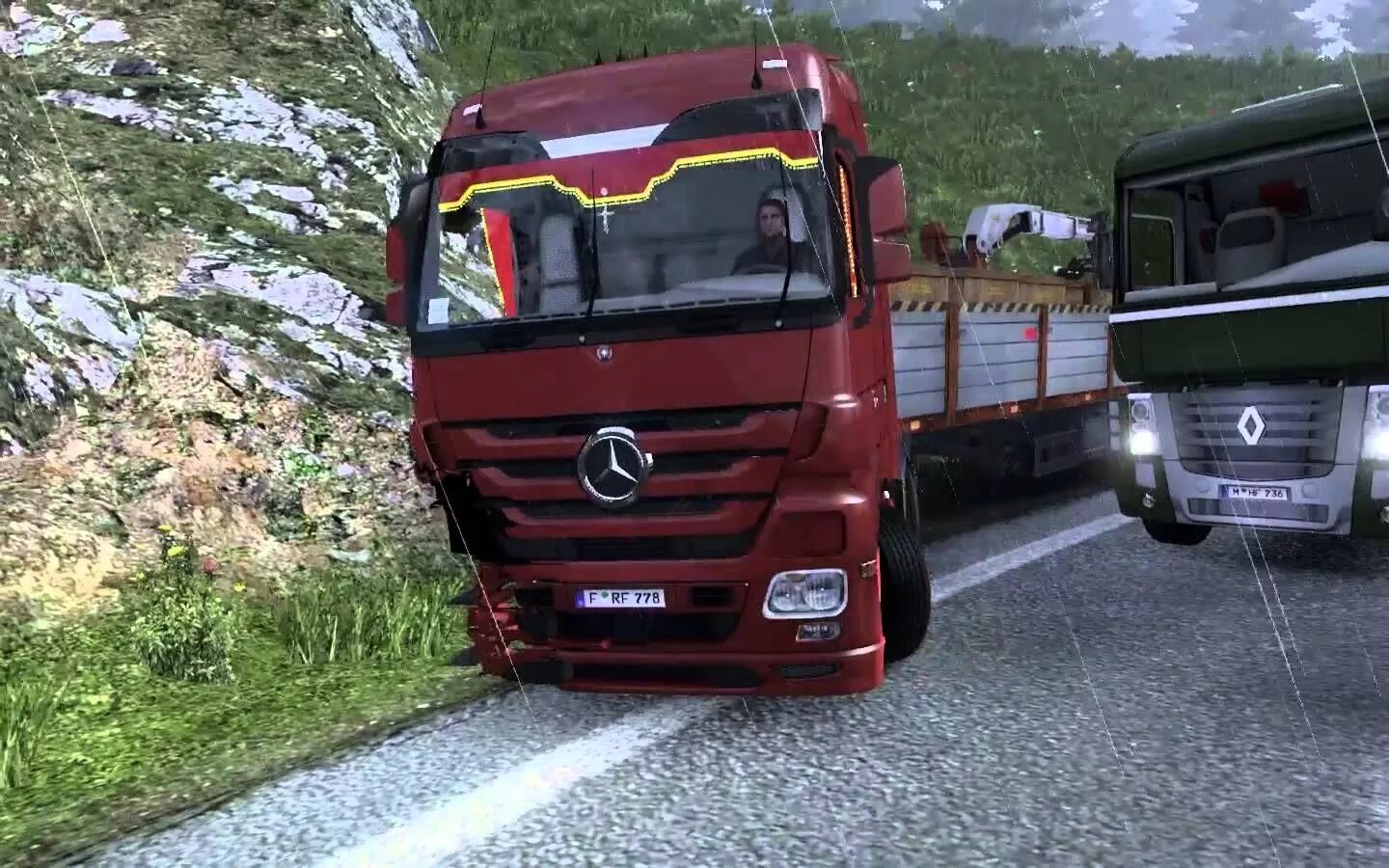 Евро трак игра. Euro Truck Simulator 2. Евро трак симулятор 1. ETS 2 Mercedes.