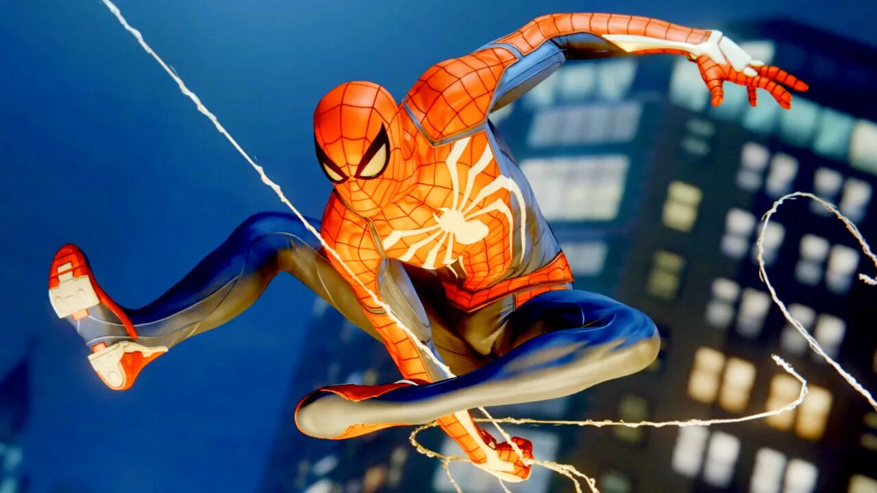 Marvel s spider man. Паутина человека паука. Человек паук выпускает паутину. Оранжевый человек паук. Человек паук полет на паутине.