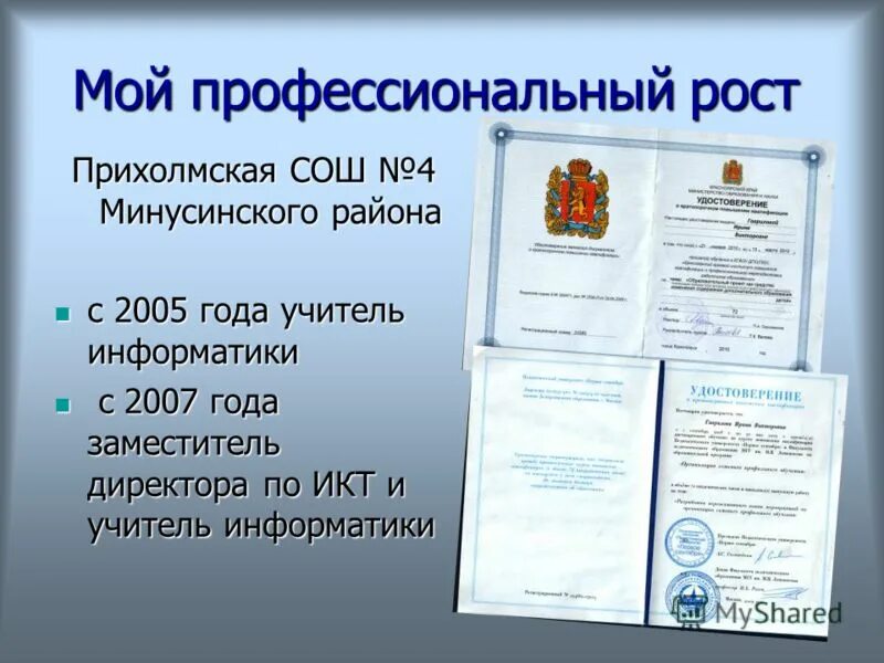 прихолмская сош 4