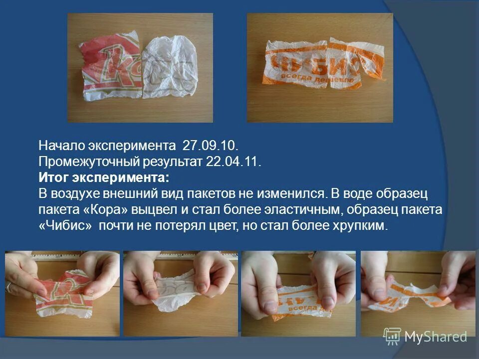 Эксперимент начинается