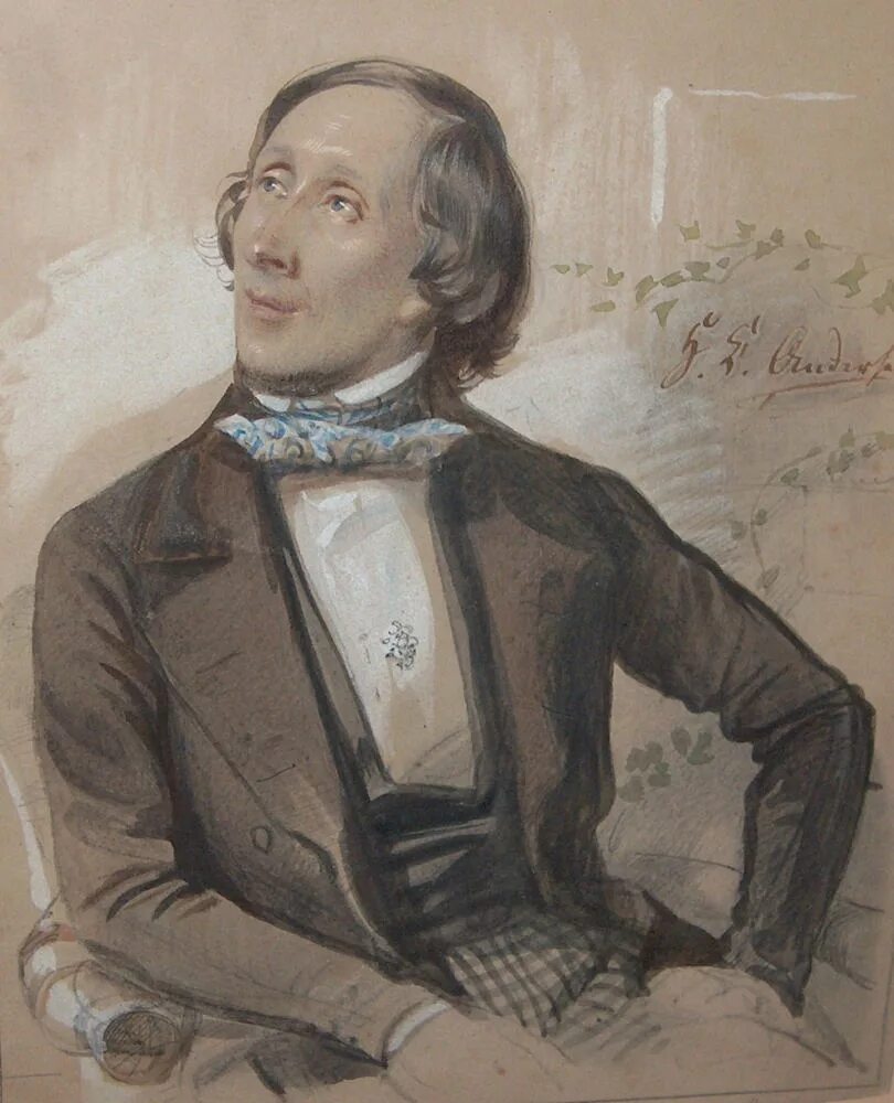 Ганс хрестьян Андерсон. Ханс Кристиан Андерсен (1805-1875).