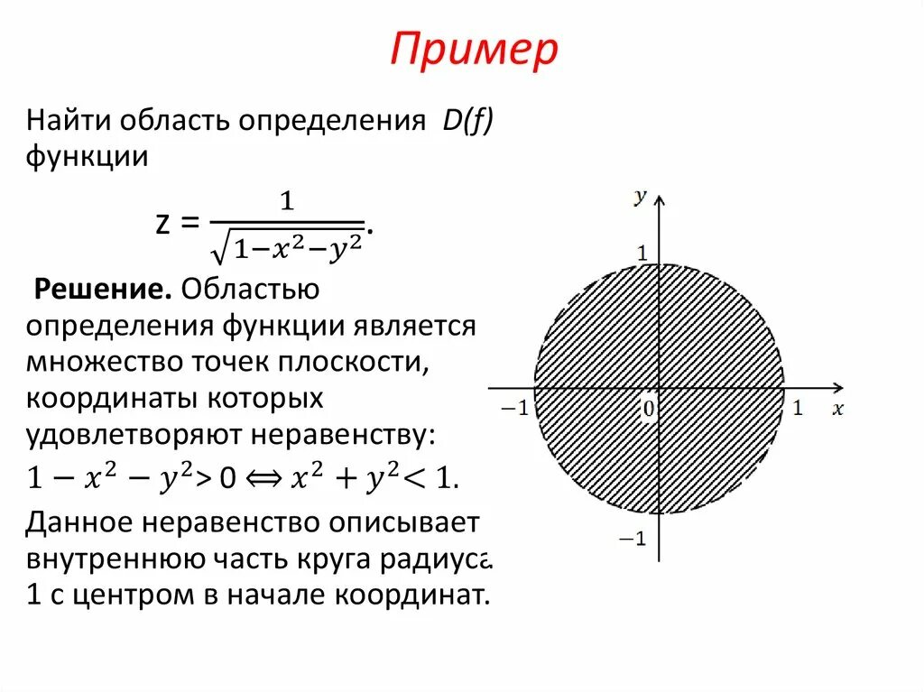 Функции нескольких переменных. (Лекция 1) - презентация онлайн