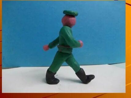Лепка фигура движении подготовительная группа