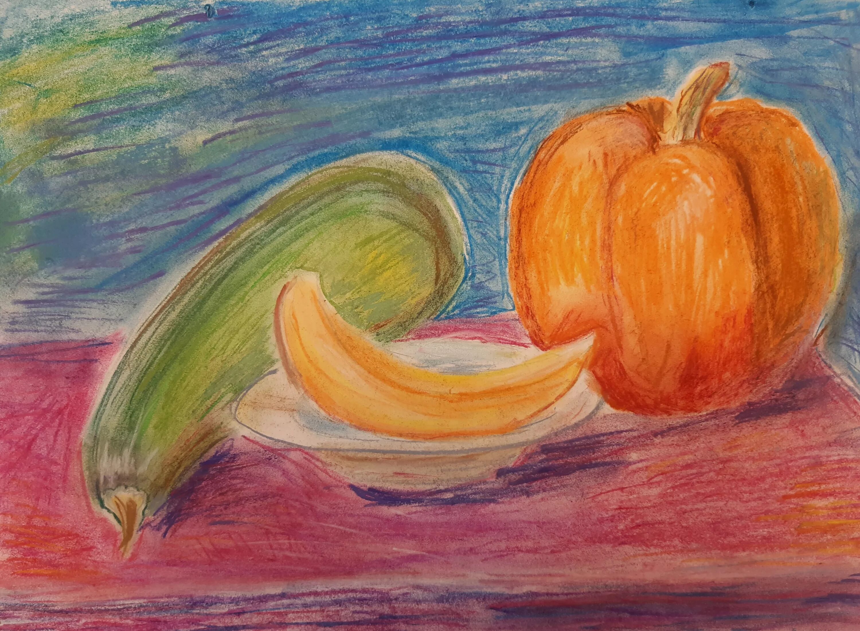 Рисование натюрморта из овощей. Натюрморт овощи для детей. Рисование пастель натюрморт. Овощи пастелью. Тыквой кабачком свеклой