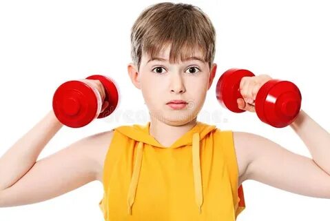 Training boy