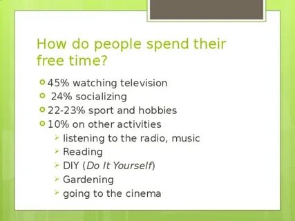 Popular hobbies