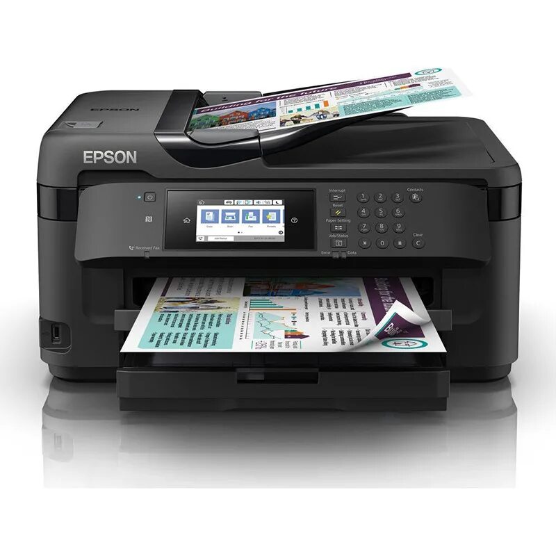 Струйный снпч мфу а3. МФУ Epson workforce WF-7710dwf. МФУ Epson workforce WF-7720dtwf. Epson WF 7710. МФУ Epson WF-7830dtwf.