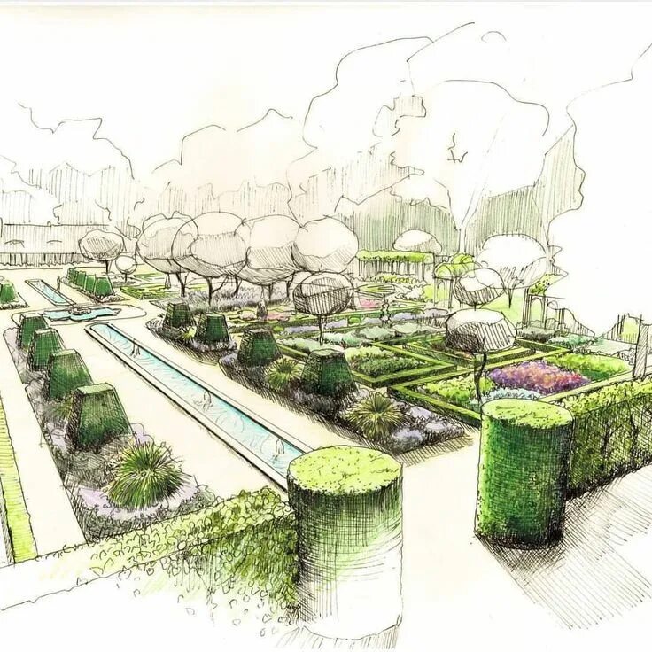Дриада Terrace garden, Garden, Terrace
