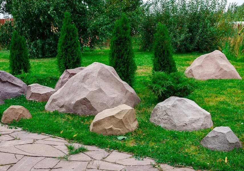 ФОТО Дизайн альпийской горки Садовый ПОРТАЛ Новости сада, огорода Бетон в саду, 