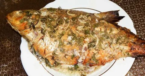 Лещ вкусно целиком