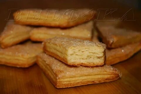 Слоеные печенья с корицей