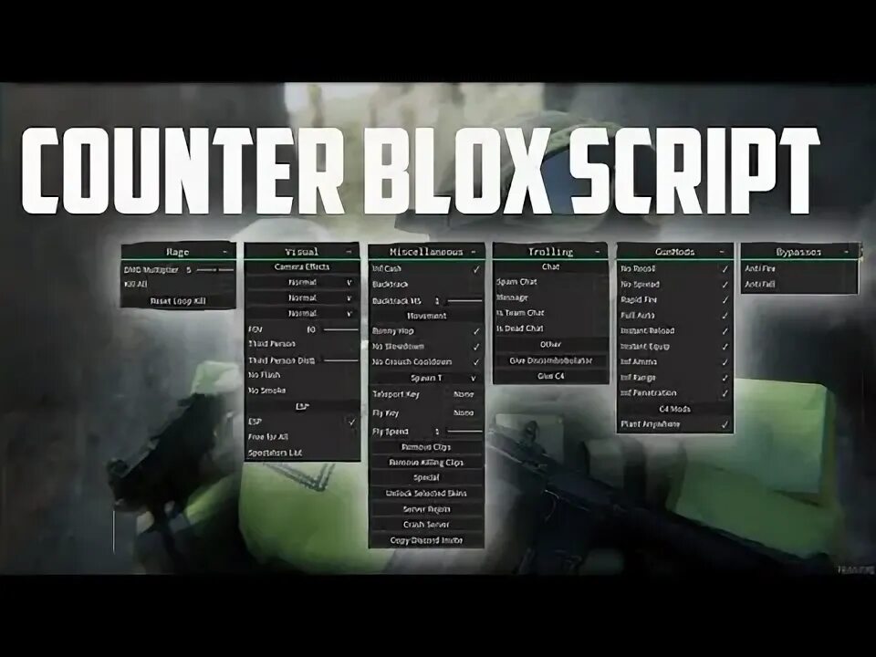 Counter BLOX script. Counter BLOX script Skin Changer. Script counter