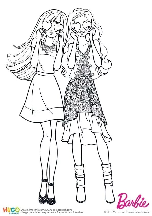 Bff Coloring Pages
