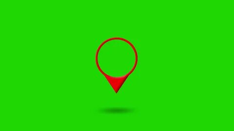 movement of pin showing the location on the map, GPS movement of pin for a ...