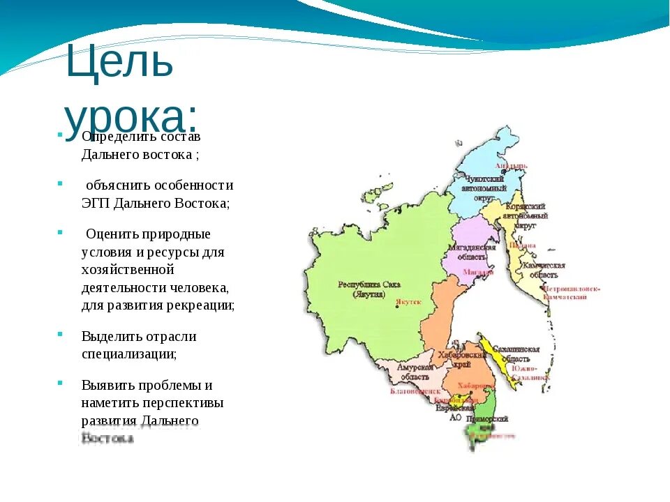 Как правильно дальнему востоку