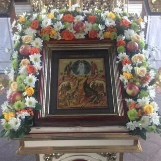 Украшение на икону на букву ц