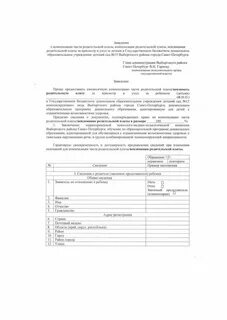 Заявление компенсация родительской платы