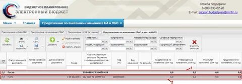 Код электронного бюджета
