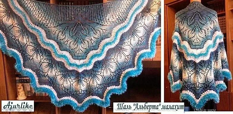 Пряжа шаль ализе. Ализе ангора голд шаль. шаль из ализе ангора голд. палантин из ангоры голд батик.