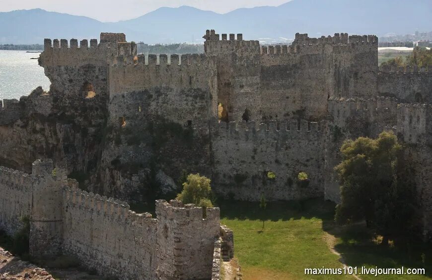 Крепость в Алании, Турция: фото достопримечательности