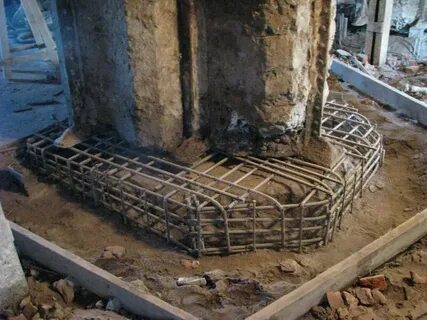 Фундамент больше стены