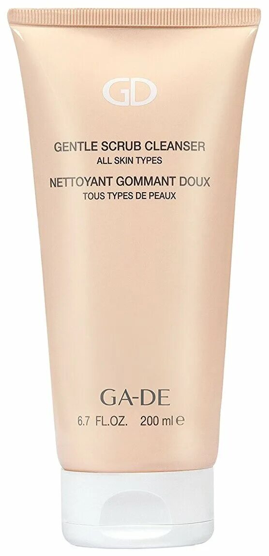 Gentle Scrub. Ga-de, мягкий скраб для очищения лица Multi-Action Daily Cleansing Gel gentle Scrub Cleanser, 200 мл. Gentle для лица отзывы очищающий.