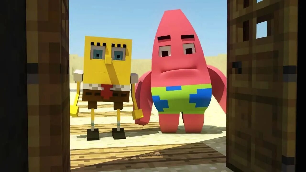 Spongebob minecraft