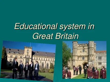 High education in great britain