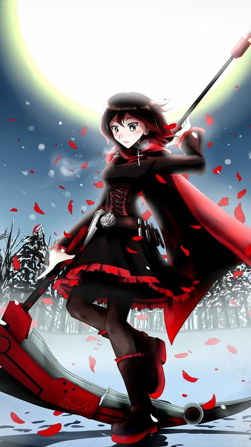 RWBY Ruby Rose оружие. RWBY Ruby Rose коса. Маленькая руби