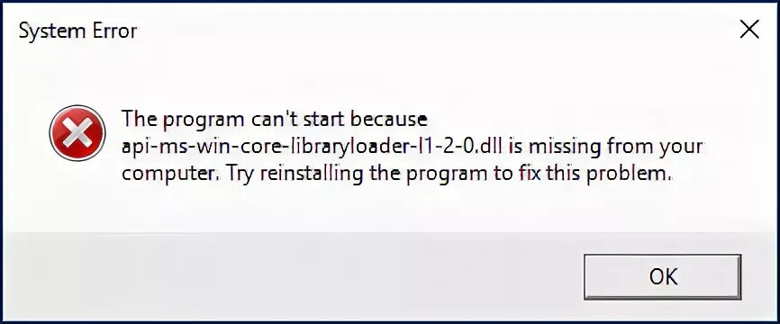 Библиотеке dll core dll. API-MS-win-Core-libraryloader-l1-2-1. Запуск программы невозможен так как API MS win Core libraryloader l1 2 0. API MS win Core libraryloader l1 2 0 dll ошибка как исправить. One Core API.