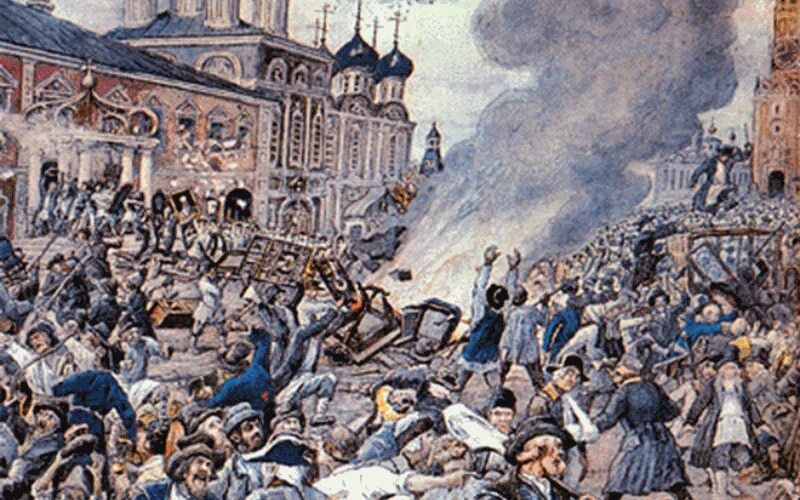 Чумной бунт акварель эрнеста лисснера. Черная смерть бубонная чума. 1771 эпидемия чумы в москве. Чума российский. Чумной бунт 1771 года.