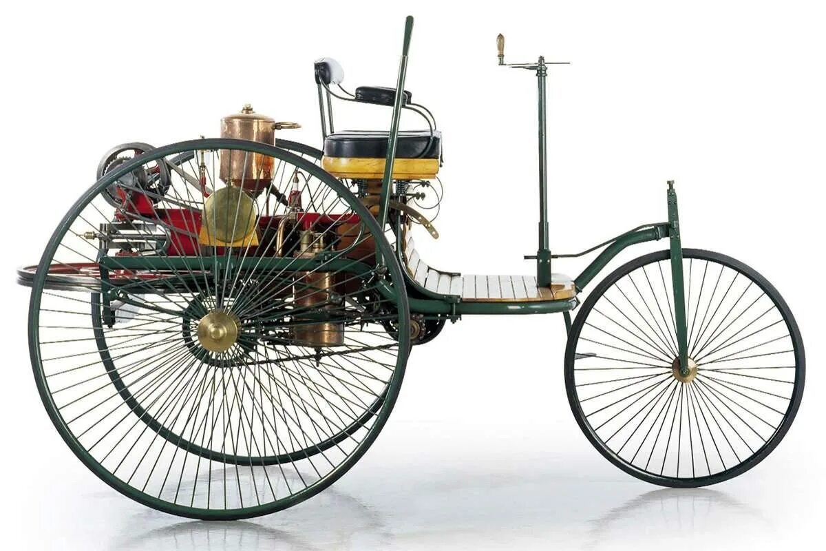 Марка 1 автомобиля в мире. Benz Patent-Motorwagen 1886.