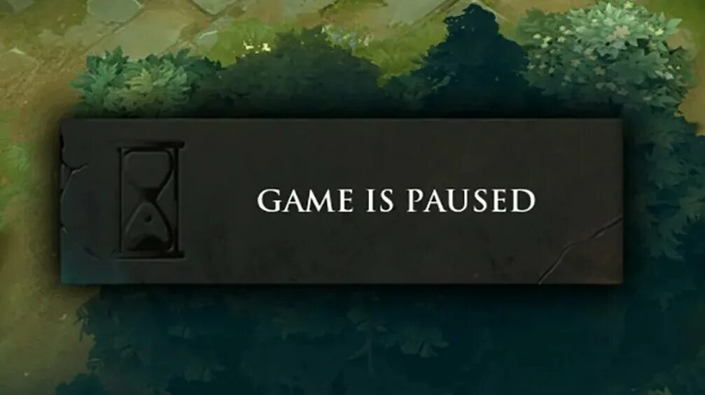Пауза дота. Пауза в доте 2. Game is Paused. Game Paused Dota.