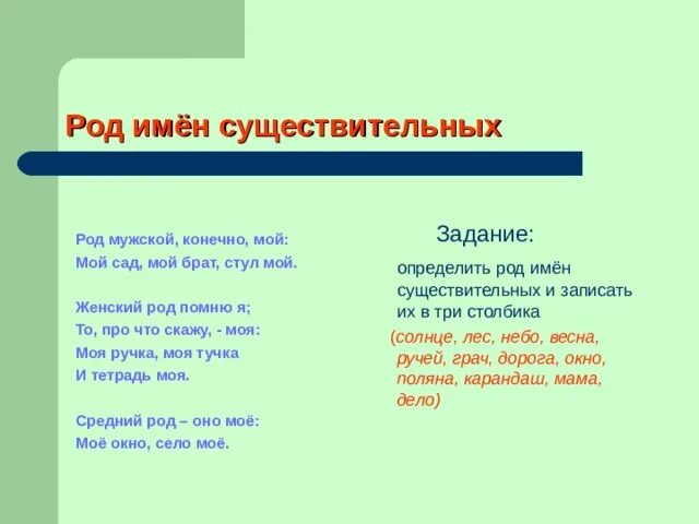 Ручьи какой род существительного. Ручей определить род. Ручьи какой род имён существительных. Грач род существительного.