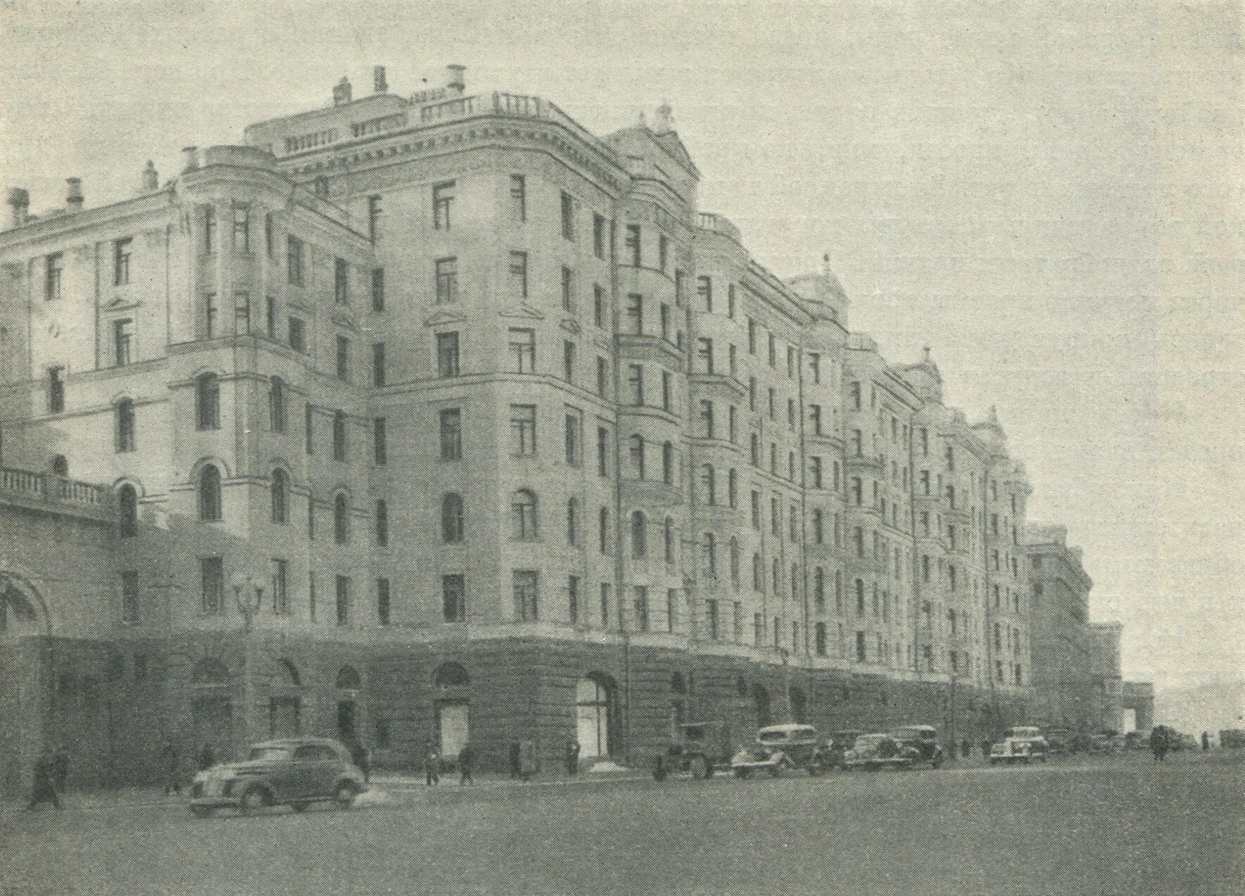 Москва, улица Садовая-Самотечная дом 4А. многоквартирный дом