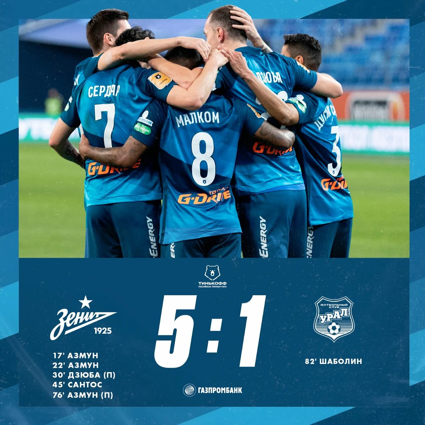 Во сколько матч урала