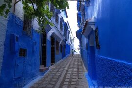 Синий город Марокко. Шефшауэн. Yablor.ru