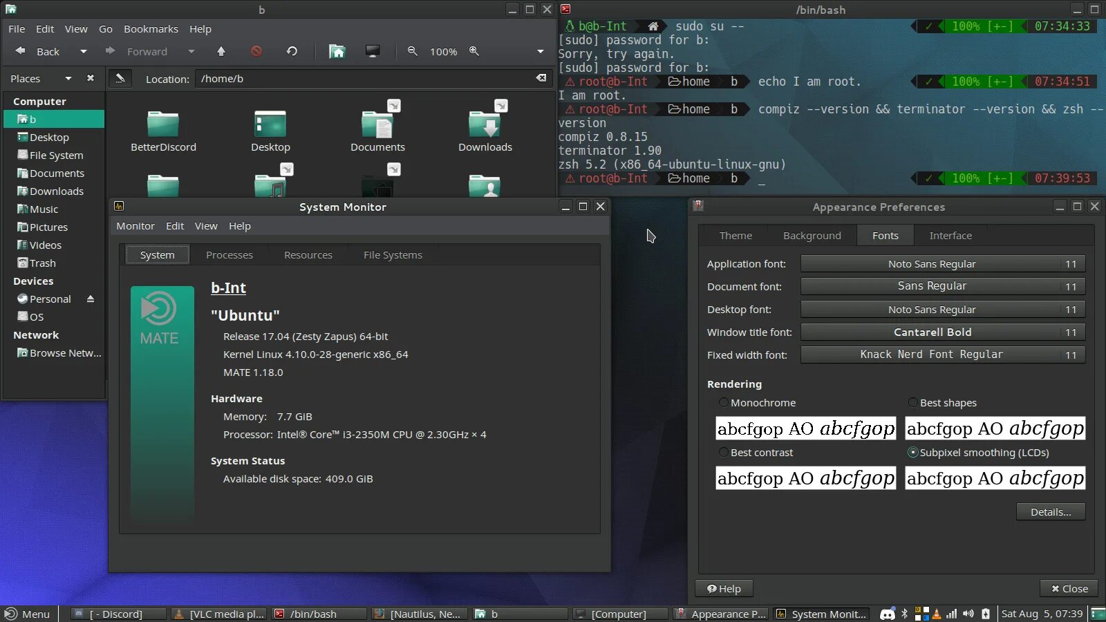 Linux bin bash
