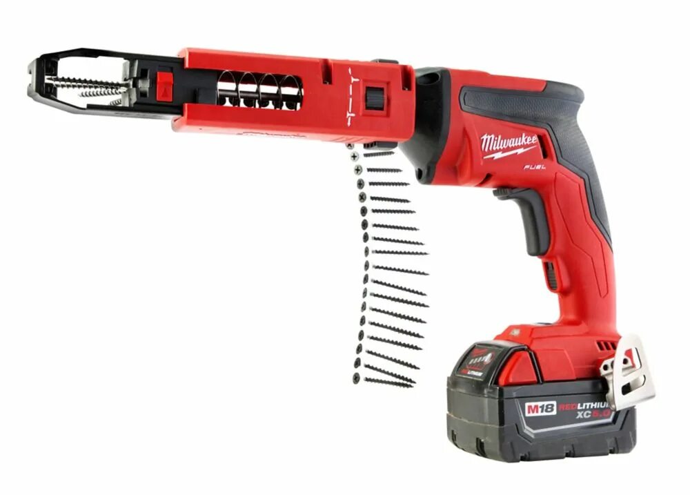 Ленточный шуруповерт для гипсокартона. Ленточный шуруповерт milwaukee. milwaukee tool m18 2950-20. шуруповерт для гкл милоки. ленточный шуруповерт skil.