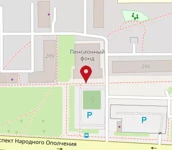 Народного ополчения 207